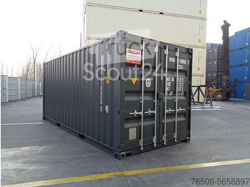 20FT Seecontainer RAL7016 Anthrazitgrau neuwertig - Container marittimo: foto 1