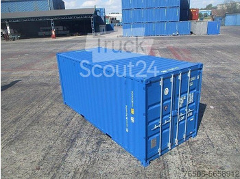 20`DV Seecontainer NEU RAL5010 Lagercontainer - Container marittimo: foto 4