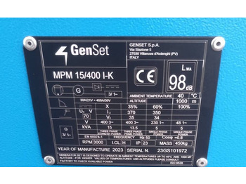 Genset MPM 15/400 I-K - Welding Genset - DPX-35500  - Gruppo elettrogeno: foto 4
