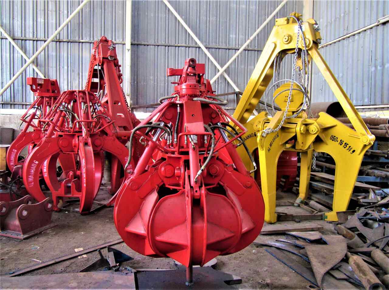 Benna a polipo per Escavatore nuovo AME Hydraulic Orange Peel Grab 360° Rotating, Suitable for 18-28 Ton: foto 18