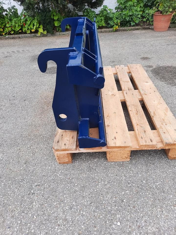 Attacco rapido Euroadapter Weidemann Wacker groß Hoflader Radlader Euro Adapter