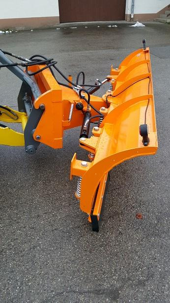 Lama neve Schneeschild 2,6m Komatsu Atlas Schlepper Radlader Hoflader