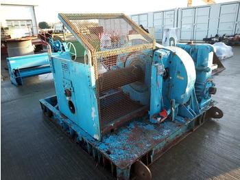 Verricello Skid Mounted 10 Ton Winch, Lister Petter Engine: foto 1