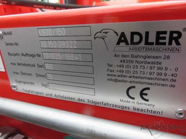 Spazzola ADLER K600/150 SWEEPER