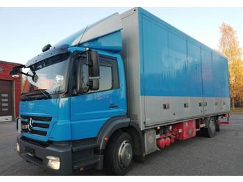 Autocarro furgonato Mercedes-Benz Axor 1824 kokosivuaukeava umpikori