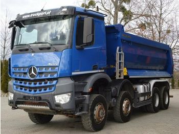 Autocarro ribaltabile Mercedes-Benz AROCS 4145 8x6 EURO6 Muldenkipper TOP!