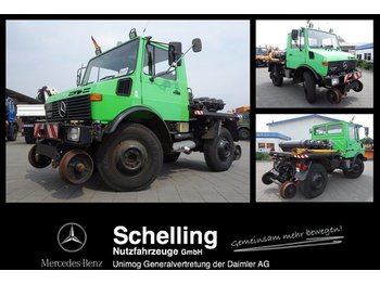 Autocarro UNIMOG Unimog U 1200 - Zargo - Zweiwegefahrzeug