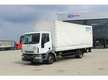 Autocarro centinato Iveco EUROCARGO ML 120E22, HYDRAULIC LIFT