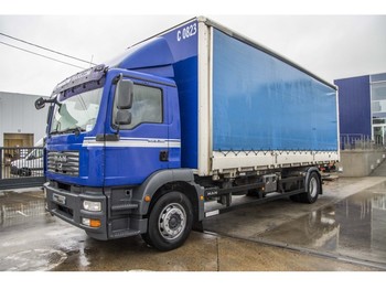 Autocarro centinato MAN TGM 18.280 LL+DHOLLANDIA 1.5T