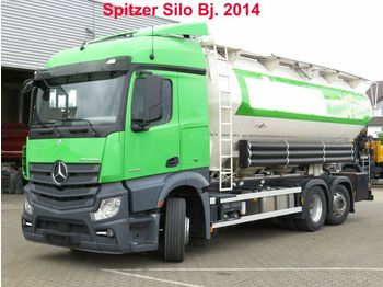 Autocarro cisterna Mercedes-Benz Actros neu 2545 L 6x2 Silo 4 Kammern/31.000 ltr