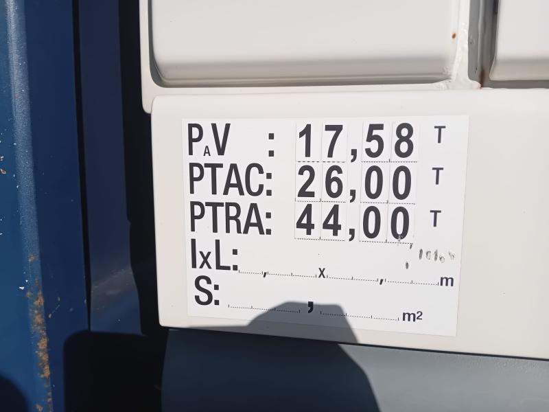 Autocarro con pianale/ Cassone fisso DAF XF105 460