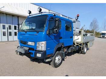 Autocarro con pianale/ Cassone fisso Fuso CANTER MIEHISTÖ-OHJAAMO 4X4