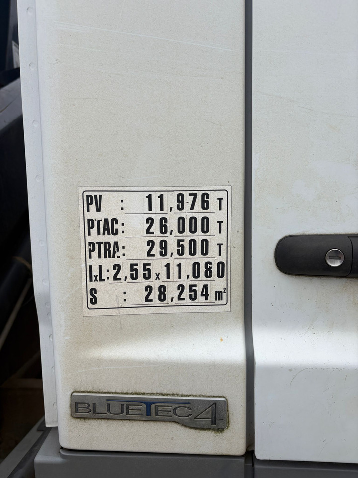 Autocarro con pianale/ Cassone fisso Mercedes Axor 2533