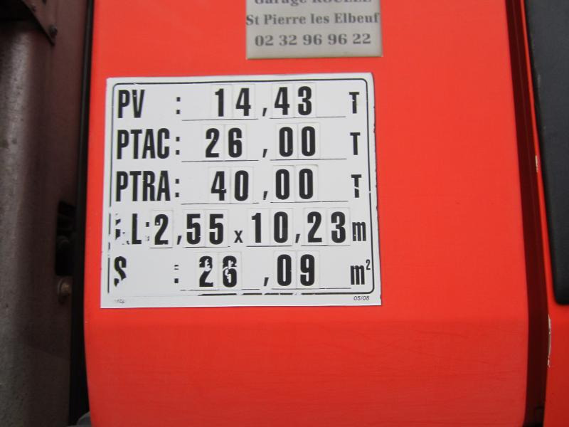 Autocarro con pianale/ Cassone fisso Renault Kerax 370 DXI