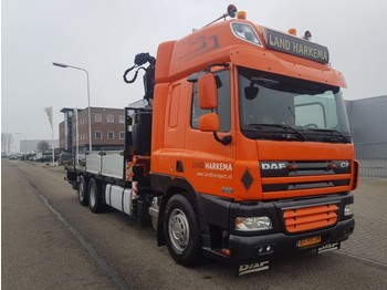 Autocarro furgonato DAF 85 CF 410 Manual Fassi 33 tm