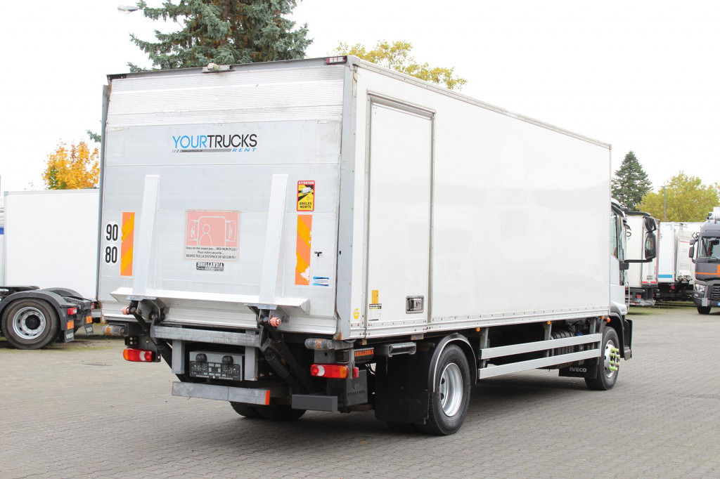 Autocarro furgonato Iveco Eurocargo 160E210 E6 Koffer 6,9m Seiten Tür LBW