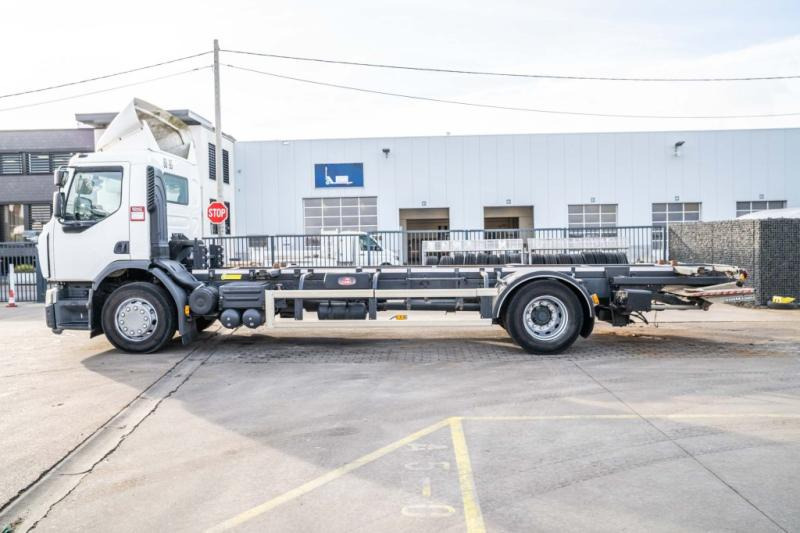 Autocarro portacontainer/ Caisse interchangeable Renault D19 280 DXI+DHOLLANDIA