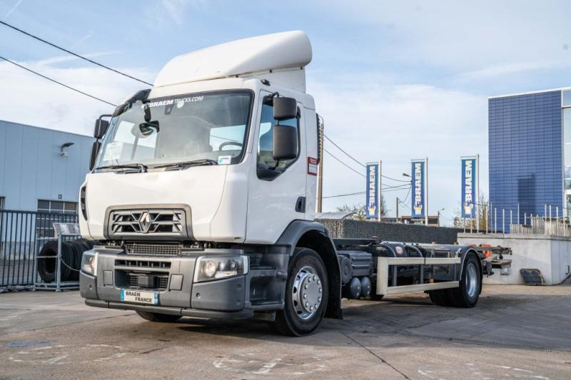 Autocarro portacontainer/ Caisse interchangeable Renault D19 280 DXI+DHOLLANDIA