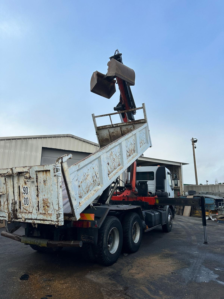 Autocarro ribaltabile Camion bi-benne Renault CE-598-ON