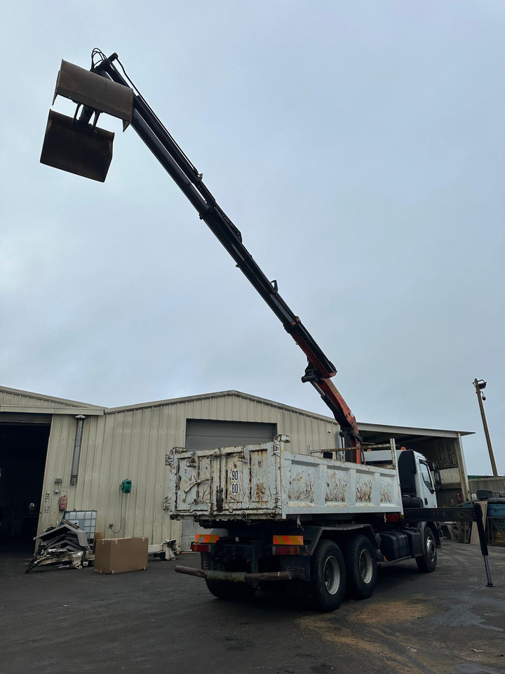 Autocarro ribaltabile Camion bi-benne Renault CE-598-ON