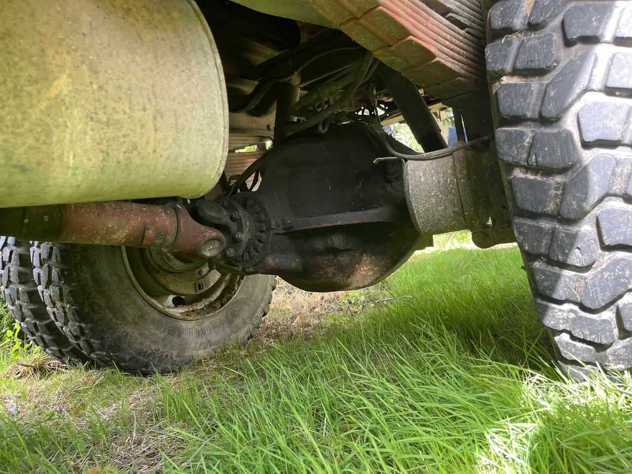 Autocarro ribaltabile MERCEDES-BENZ 1314 benne 4x4