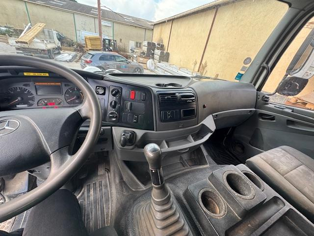 Autocarro ribaltabile Mercedes AXOR 1828 BENNE GRUE FASSI