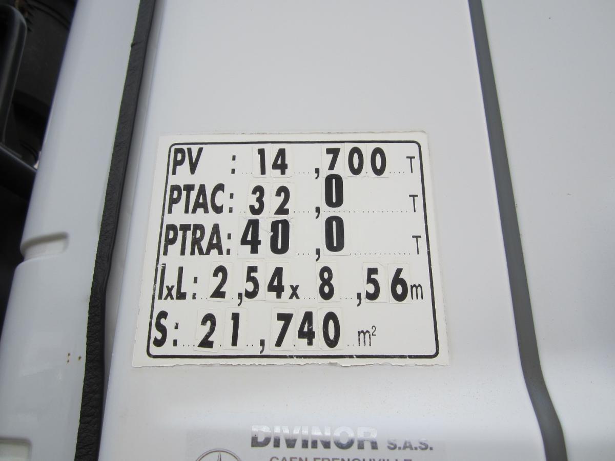 Autocarro ribaltabile Mercedes AXOR 3240