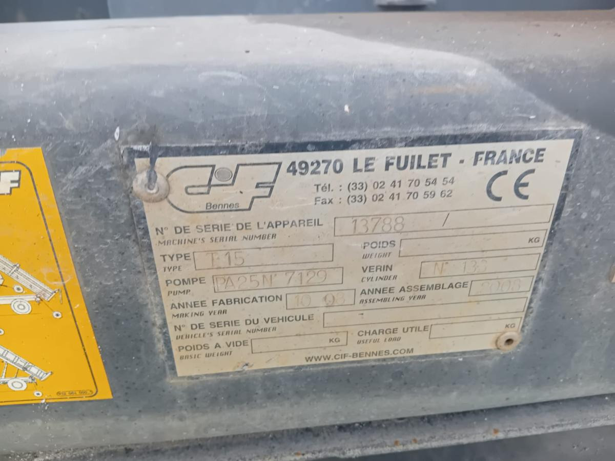 Autocarro ribaltabile Mercedes Atego 1224