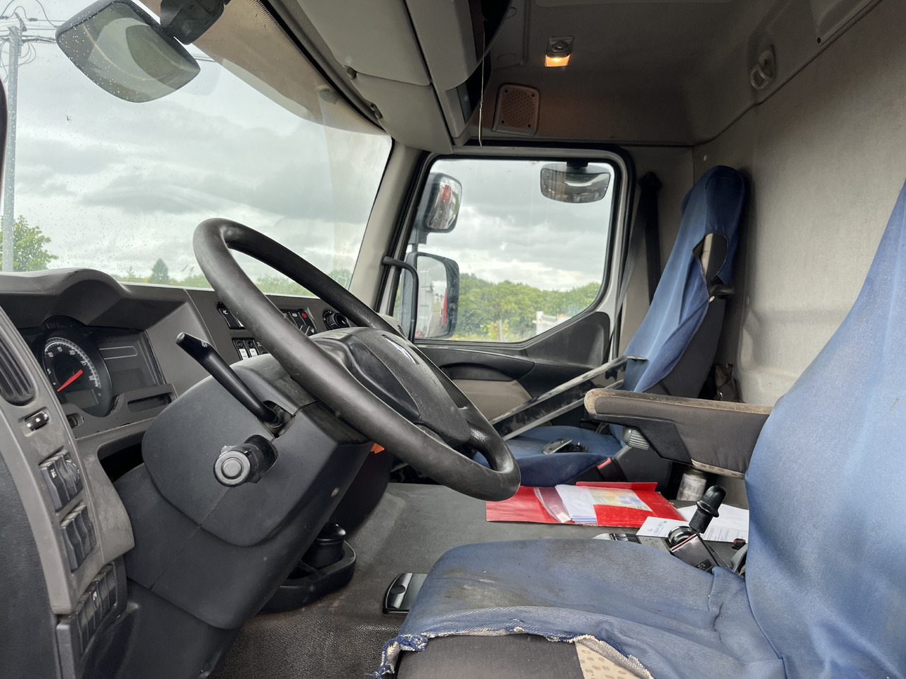 Autocarro ribaltabile RENAULT Premium Lander 460dxi bibenne grue Palfinger pk16001