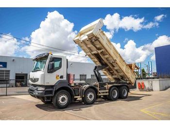 Autocarro ribaltabile Renault KERAX 430DXI+E5+BIBENNE+REMORQUANT