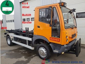 Autocarro scarrabile Bucher BU 200 4x4 Multilift Arbeitsplatte Euro 4