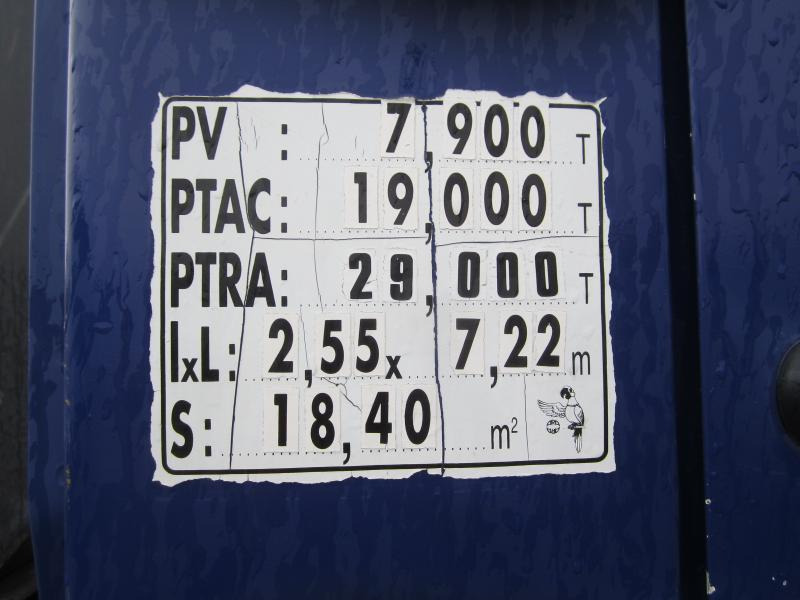 Autocarro scarrabile Mercedes Atego 1823