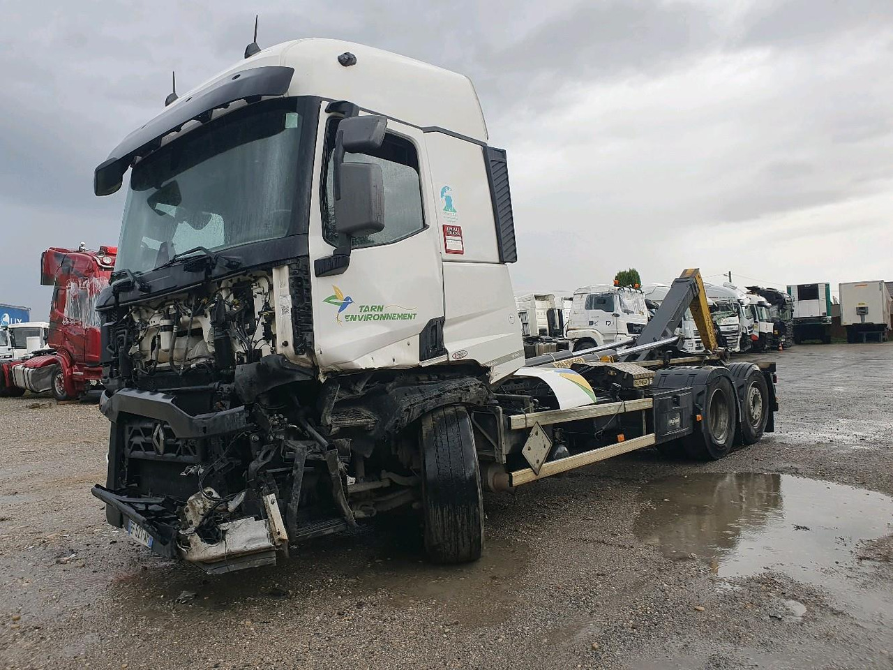 Autocarro scarrabile RENAULT C 480 P6X2 AMPIROLL