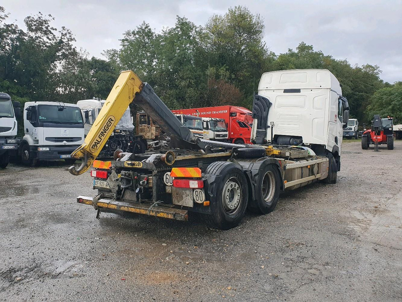 Autocarro scarrabile RENAULT C 480 P6X2 AMPIROLL