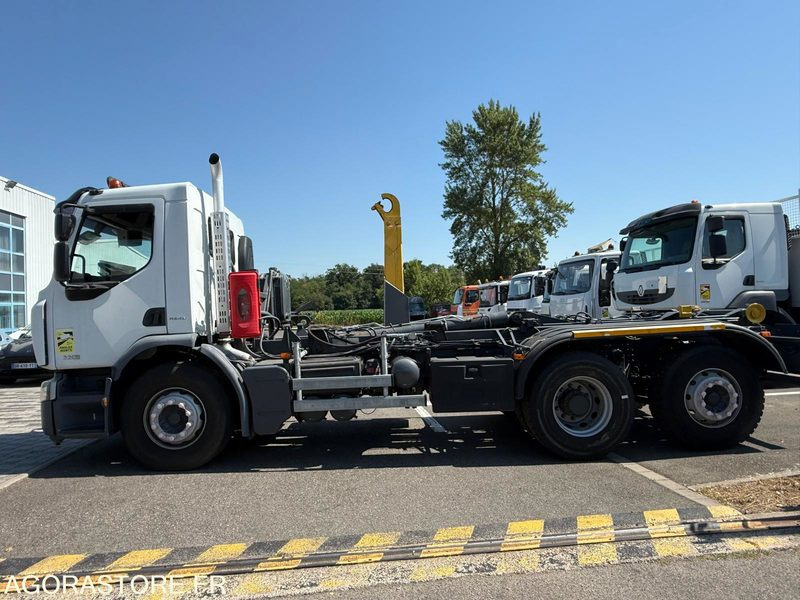 Autocarro scarrabile RENAULT LANDER 320 - 6X2 - POLYBENNE - AMPLIROLL