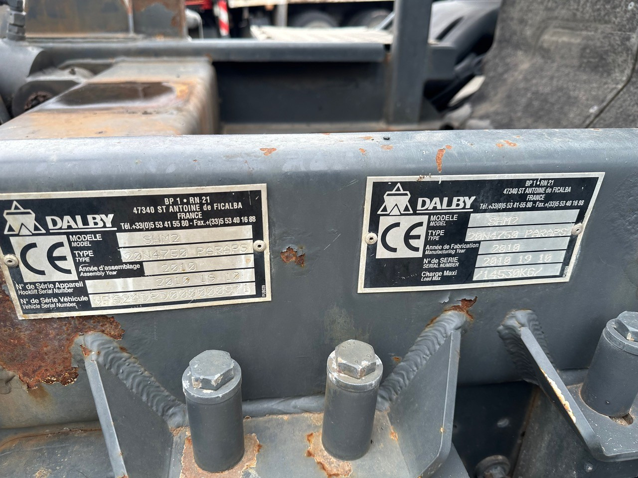 Autocarro scarrabile RENAULT LANDER 380DXI