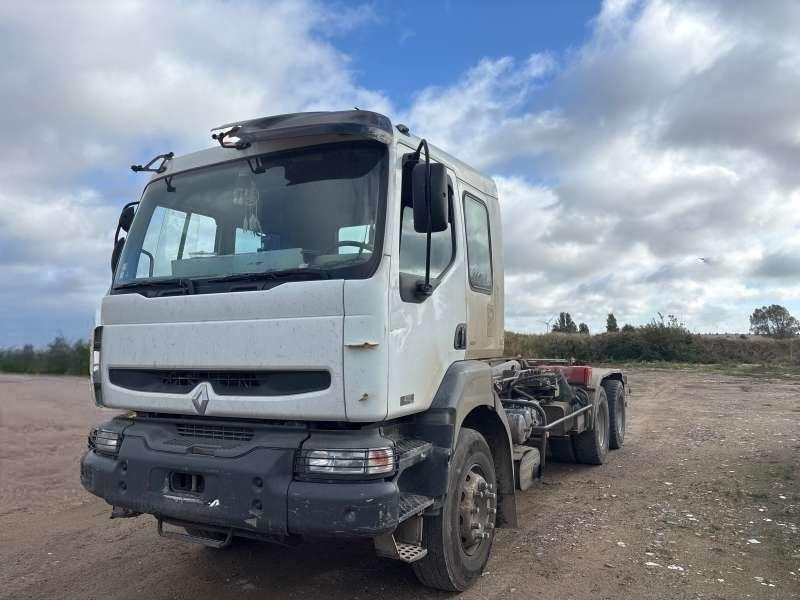 Autocarro scarrabile Renault KERAX 420DCI 6X4