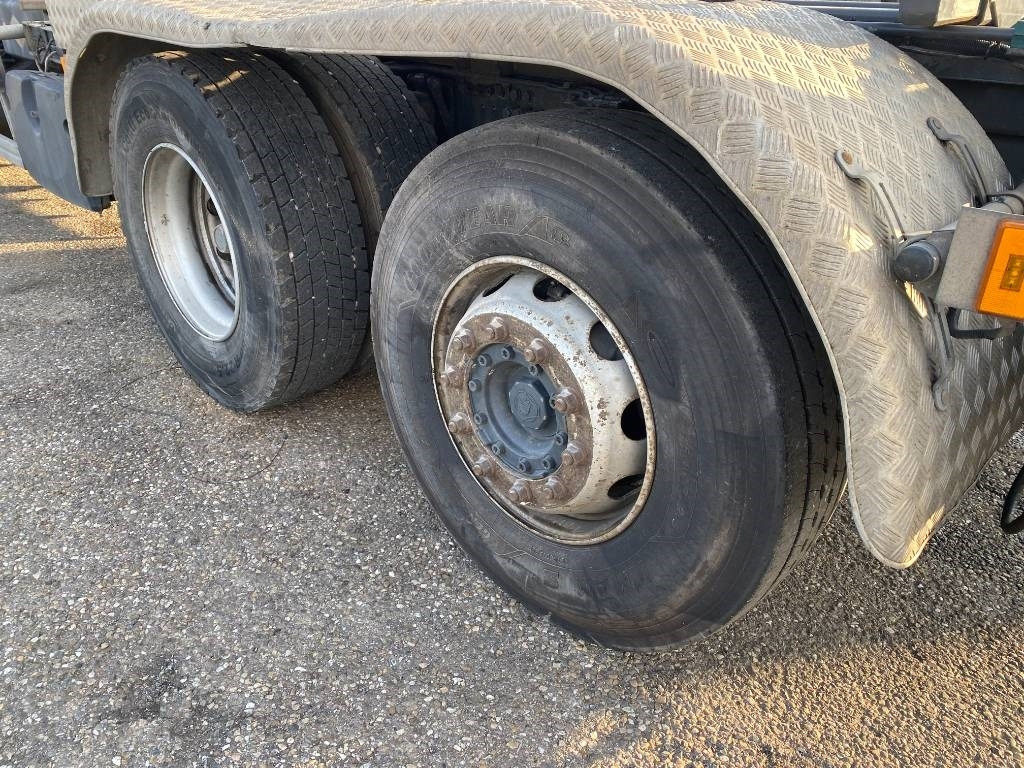 Autocarro scarrabile Scania P360/HYVALIFT/HIAB 144B a réparer