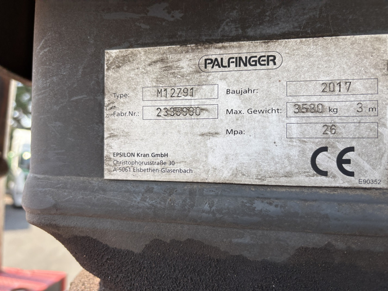 Autocarro telaio SCANIA R 580 CB6x4HHZ