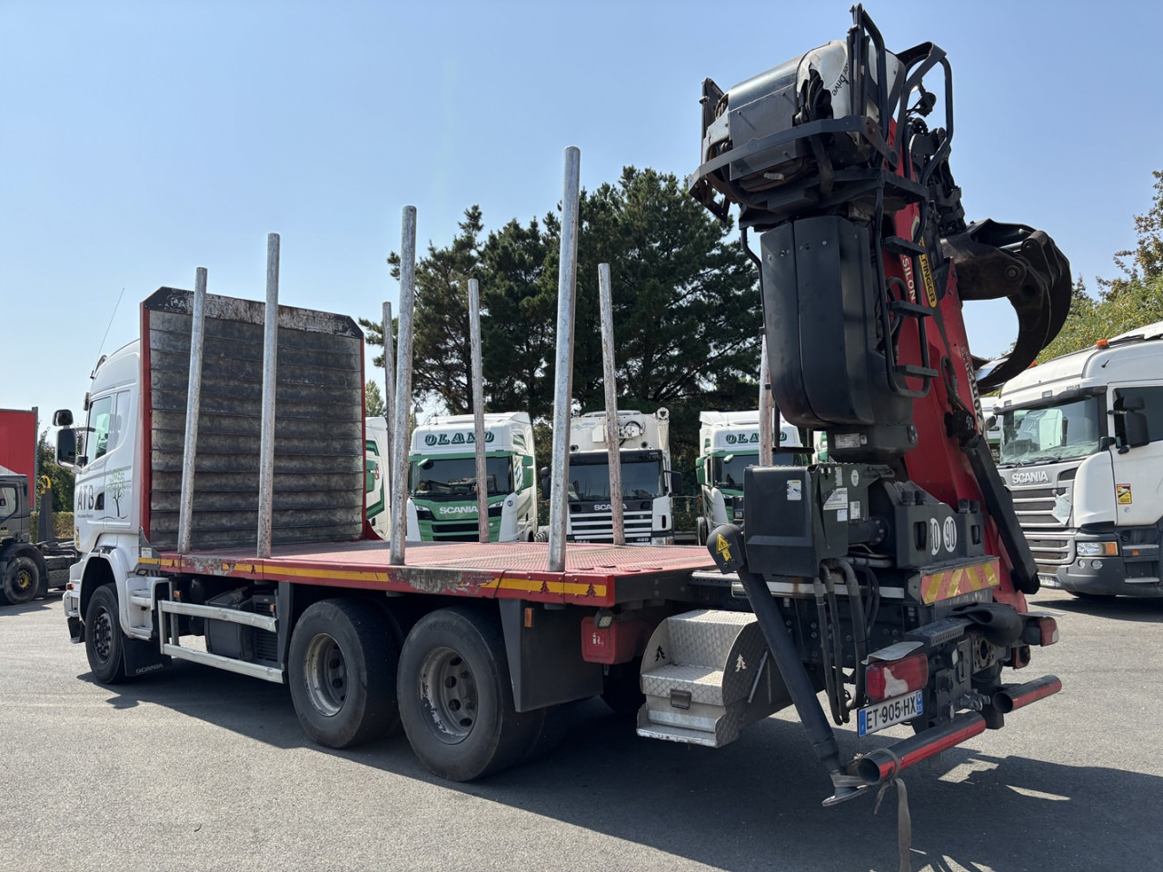 Autocarro telaio SCANIA R 580 CB6x4HHZ