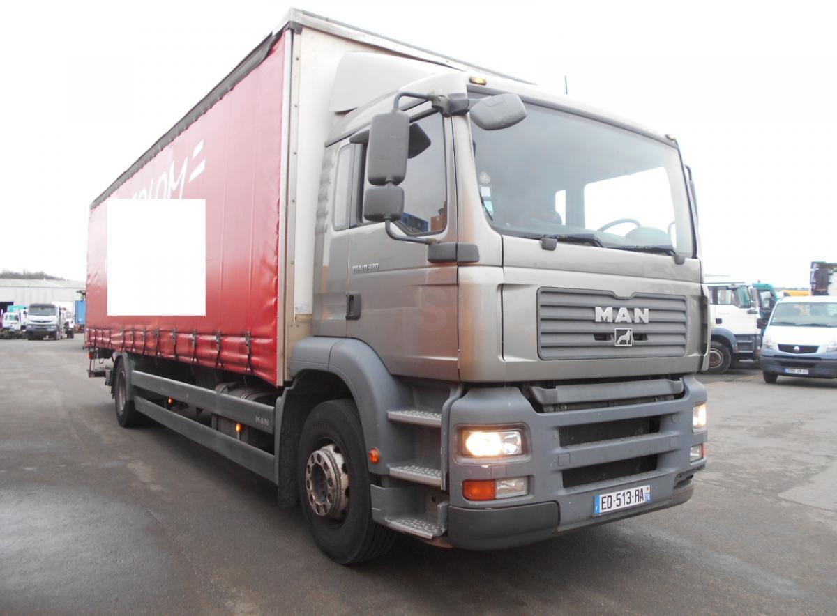 Camion centinato MAN TGA 18.320