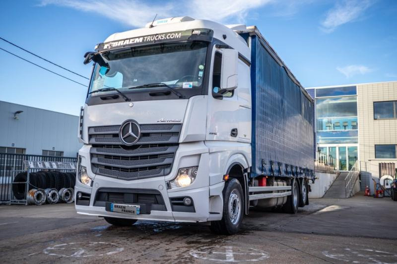 Camion centinato Mercedes ACTROS 2548-6x2+VOITH