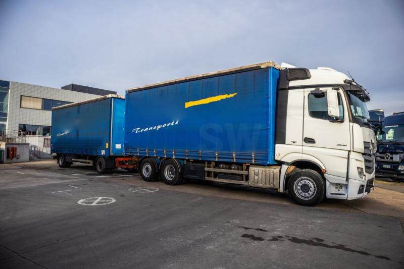 Camion centinato Mercedes ACTROS 2548 BL