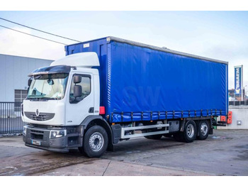 Camion centinato Renault PEMIUM LANDER 340 DXI-6X2