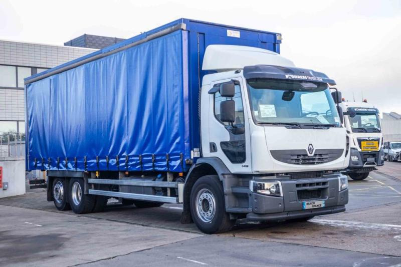 Camion centinato Renault PEMIUM LANDER 340 DXI-6X2