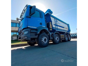 Autocarro ribaltabile nuovo Camion ribaltabile 8x4 blu vasca gervasi MAN TGS: foto 1