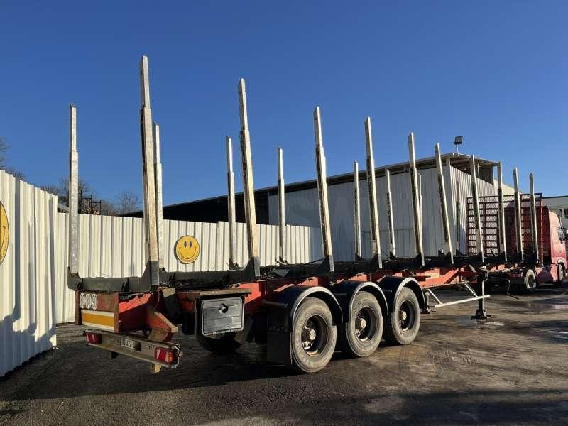 Camion trasporto legname Fruehauf GRUMIERE 3 ESSIEUX