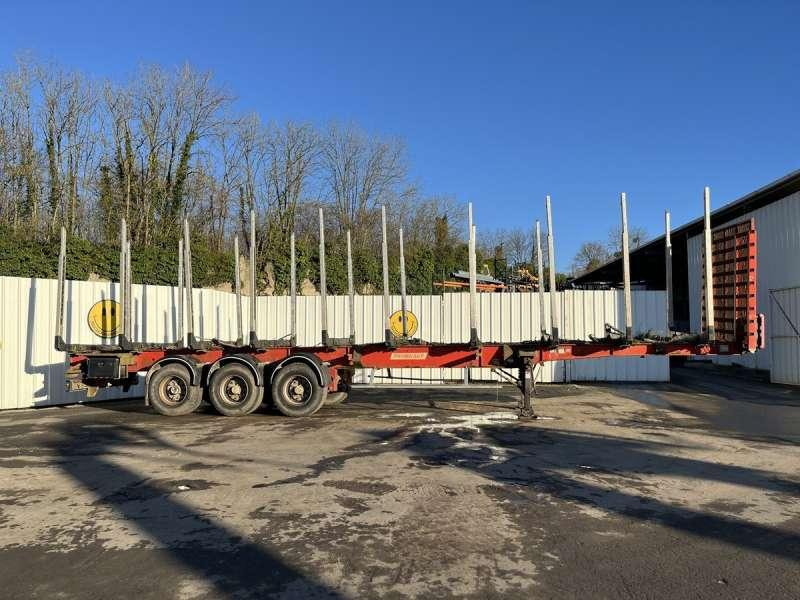 Camion trasporto legname Fruehauf GRUMIERE 3 ESSIEUX