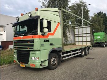 Camion centinato DAF FAN XF105 open laadbak: foto 1