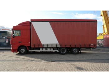 Camion centinato DAF XF 105.410 6X2 CURTAINSIDE: foto 1